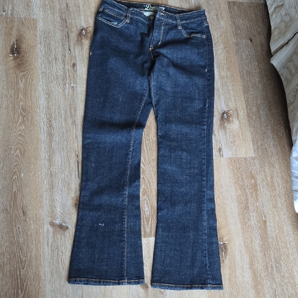 Old Navy Dark Blue Flare Jeans - Picture 1 of 5